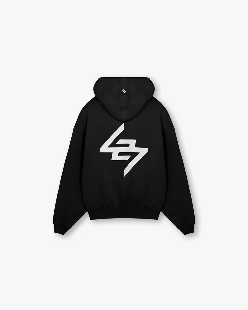 247 DNA Graphic Hoodie - Jet Black