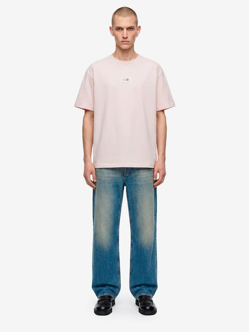 Jeans a Gamba Dritta in Denim blu con etichetta Numeric