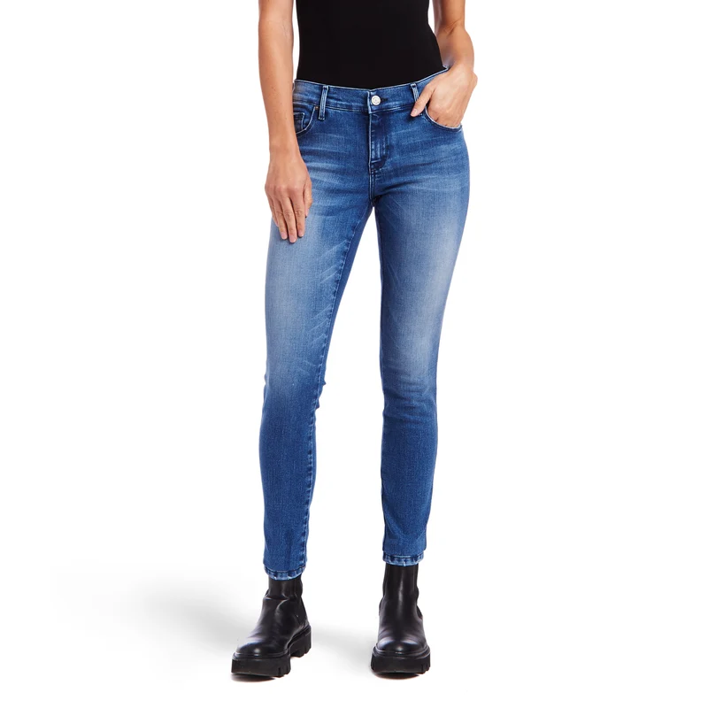 Moore Mid Rise Skinny Jeans