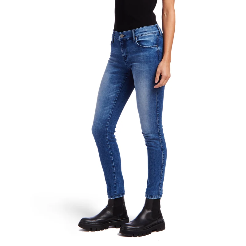 Moore Mid Rise Skinny Jeans
