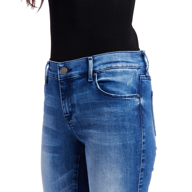 Moore Mid Rise Skinny Jeans