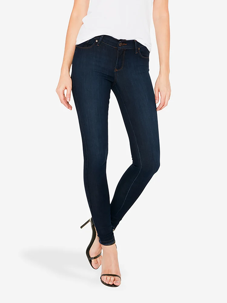 Jane Mid Rise Skinny Jeans