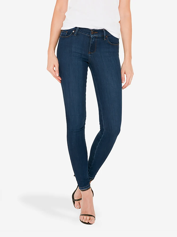 Jane Mid Rise Skinny Jeans