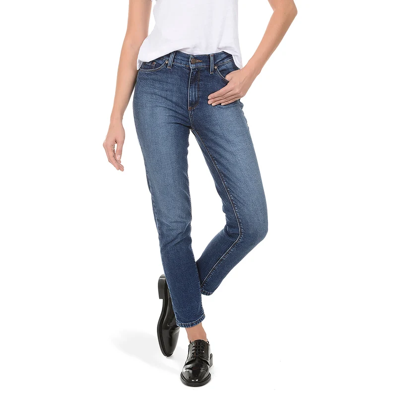 Ridge High Rise Slim Mom Jeans