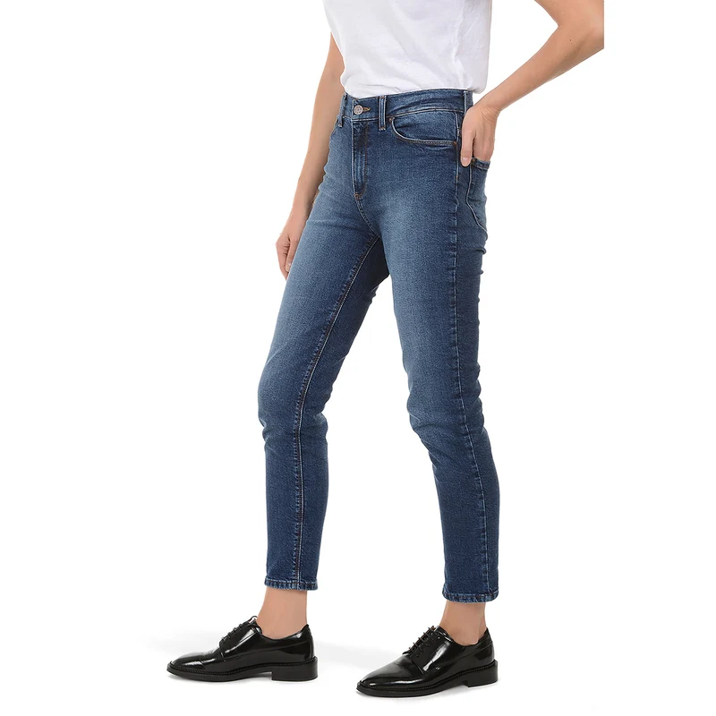 Ridge High Rise Slim Mom Jeans