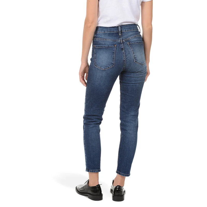 Ridge High Rise Slim Mom Jeans