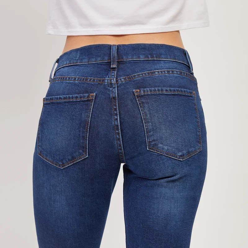 Ridge High Rise Slim Mom Jeans