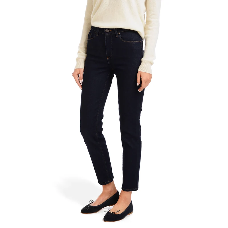 Oliver High Rise Slim Mom Jeans