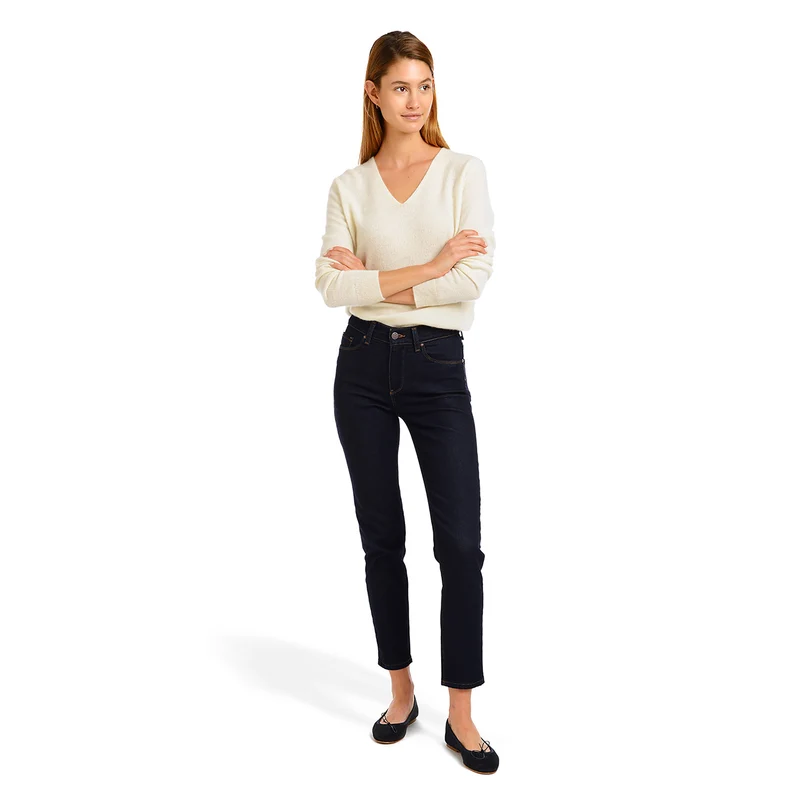Oliver High Rise Slim Mom Jeans
