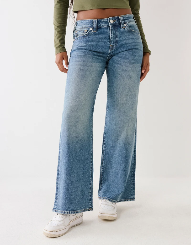 Washed-Out Baggy-Jeans Bobbi