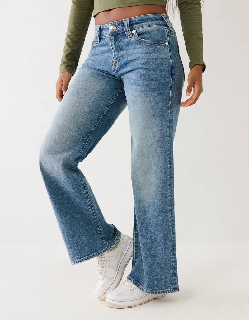 Washed-Out Baggy-Jeans Bobbi