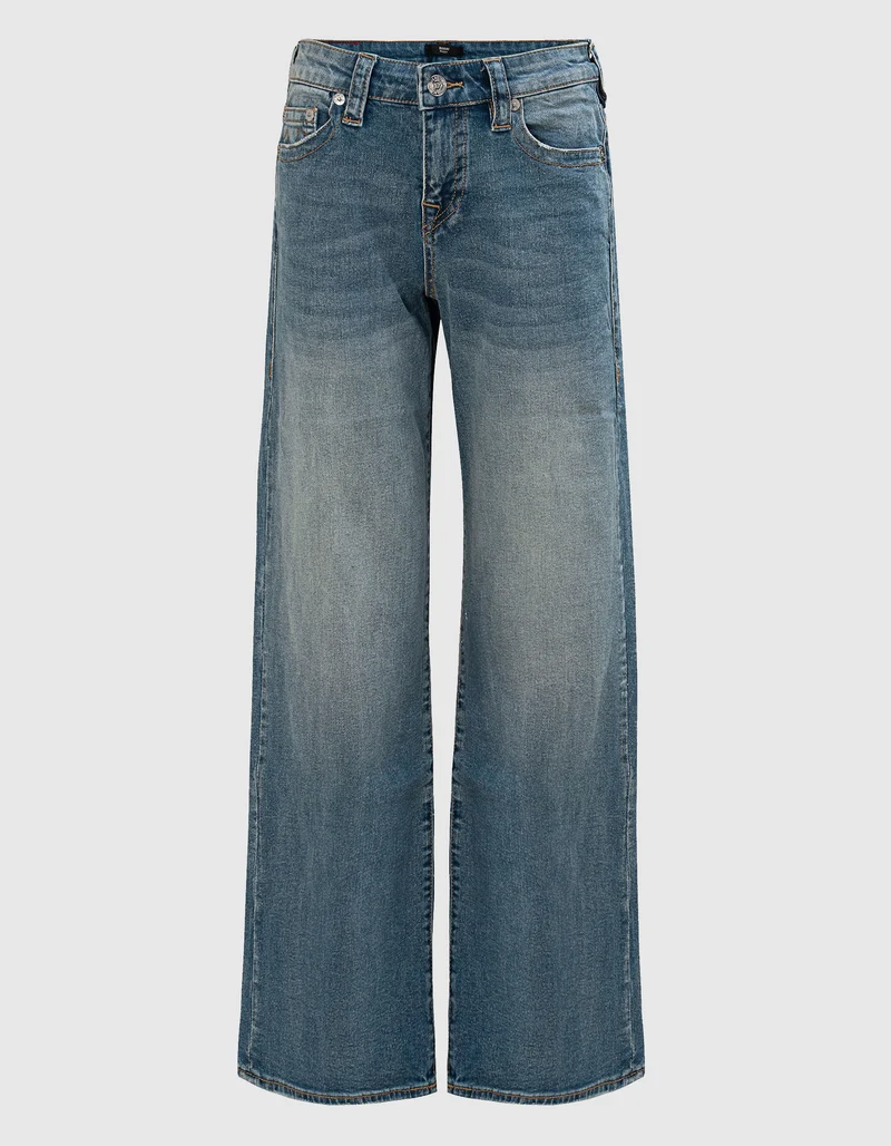 Washed-Out Baggy-Jeans Bobbi