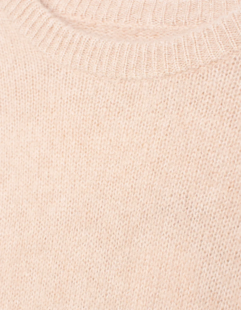 Oversize Kaschmir-Seiden-Pullover