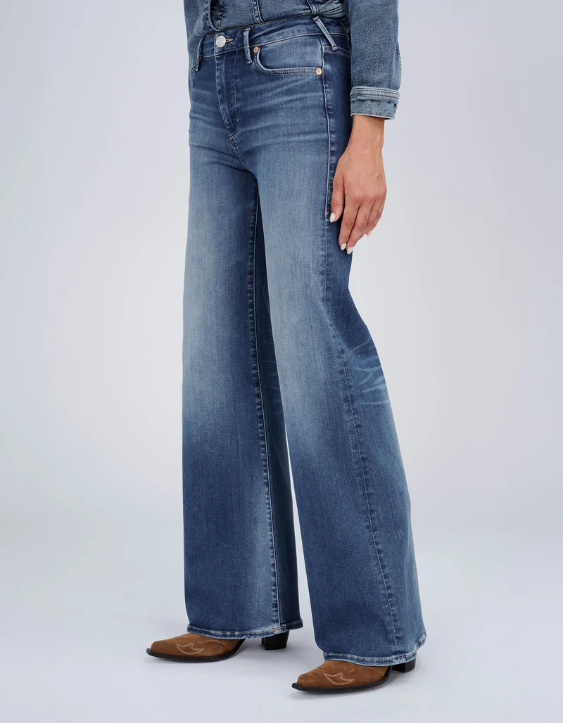 Flared-Leg Jeans Mija