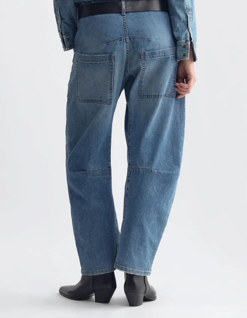 Barrel-Leg Jeans Shon