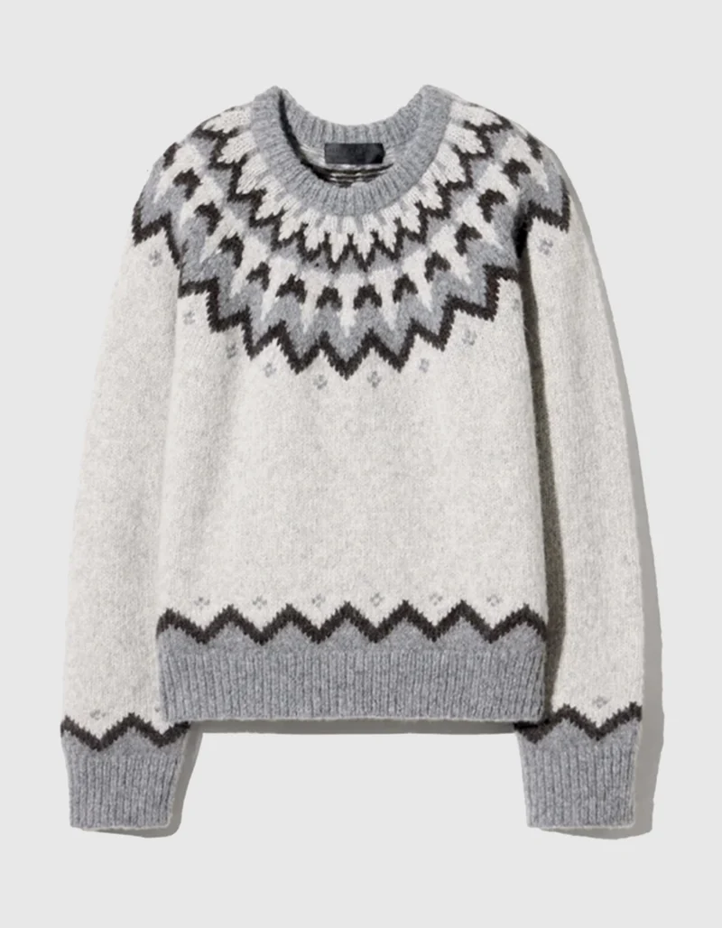 Woll-Mix Pullover Alan Fair Isle