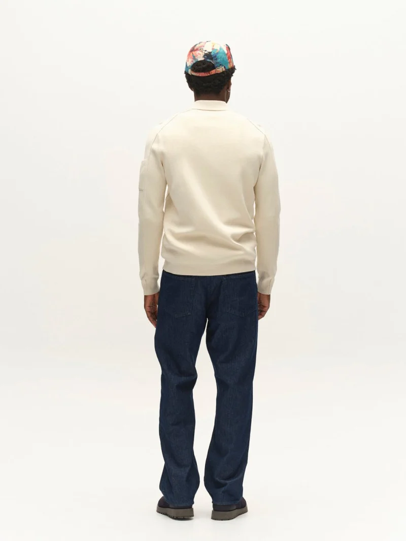 Gabba GABadriel Zip Lume LS Knit in der Farbe Birch