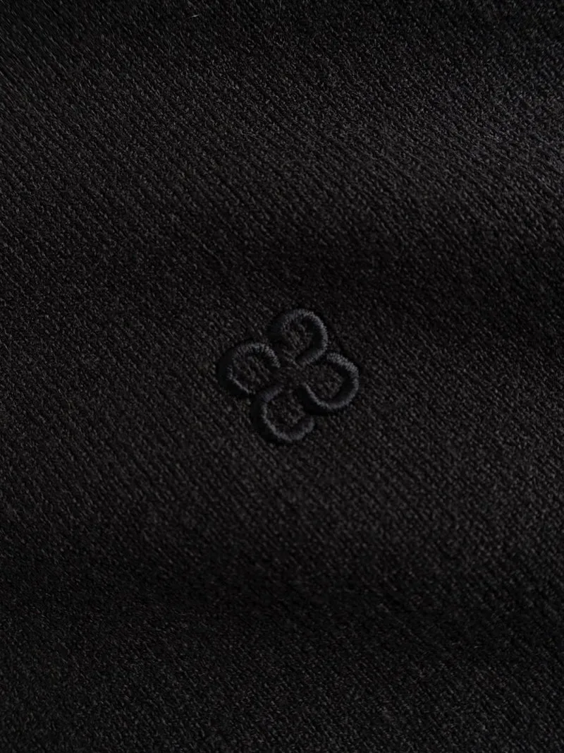 Gabba GABadriel Half Zip Lume LS Knit in der Farbe Meteorite