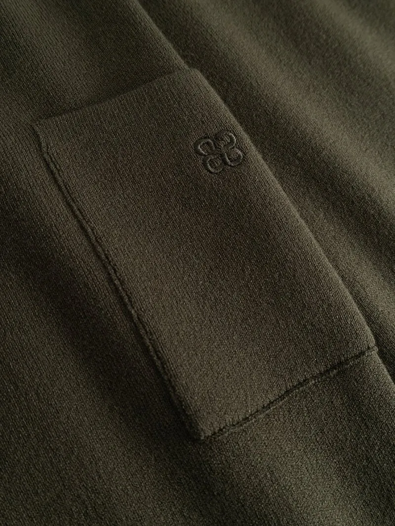 Gabba GABadriel O-Neck Lume LS Knit in der Farbe Forest Night