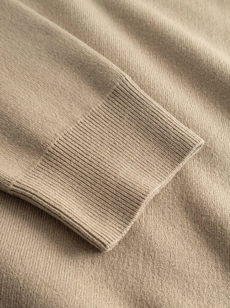 Gabba GABadriel O-Neck Lume LS Knit in der Farbe Sand Crocker