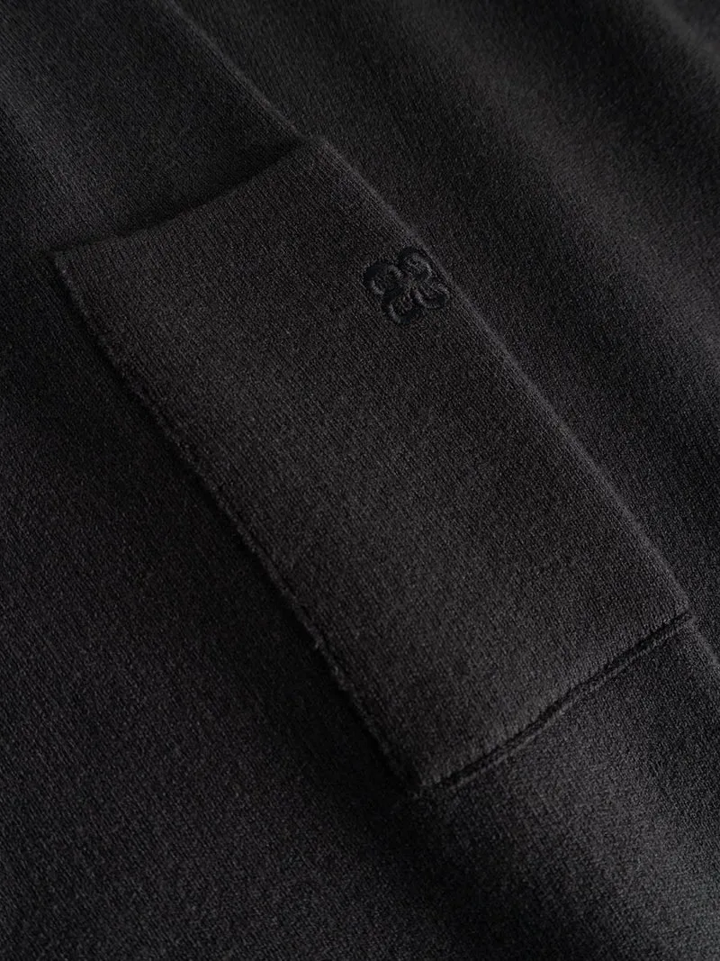 Gabba GABadriel O-Neck Lume LS Knit in der Farbe Meteorite