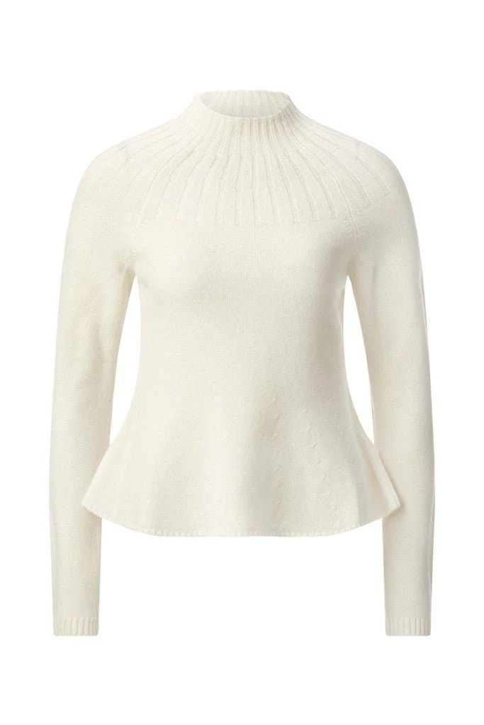 Rich & Royal Cashmere Peplum Jumper