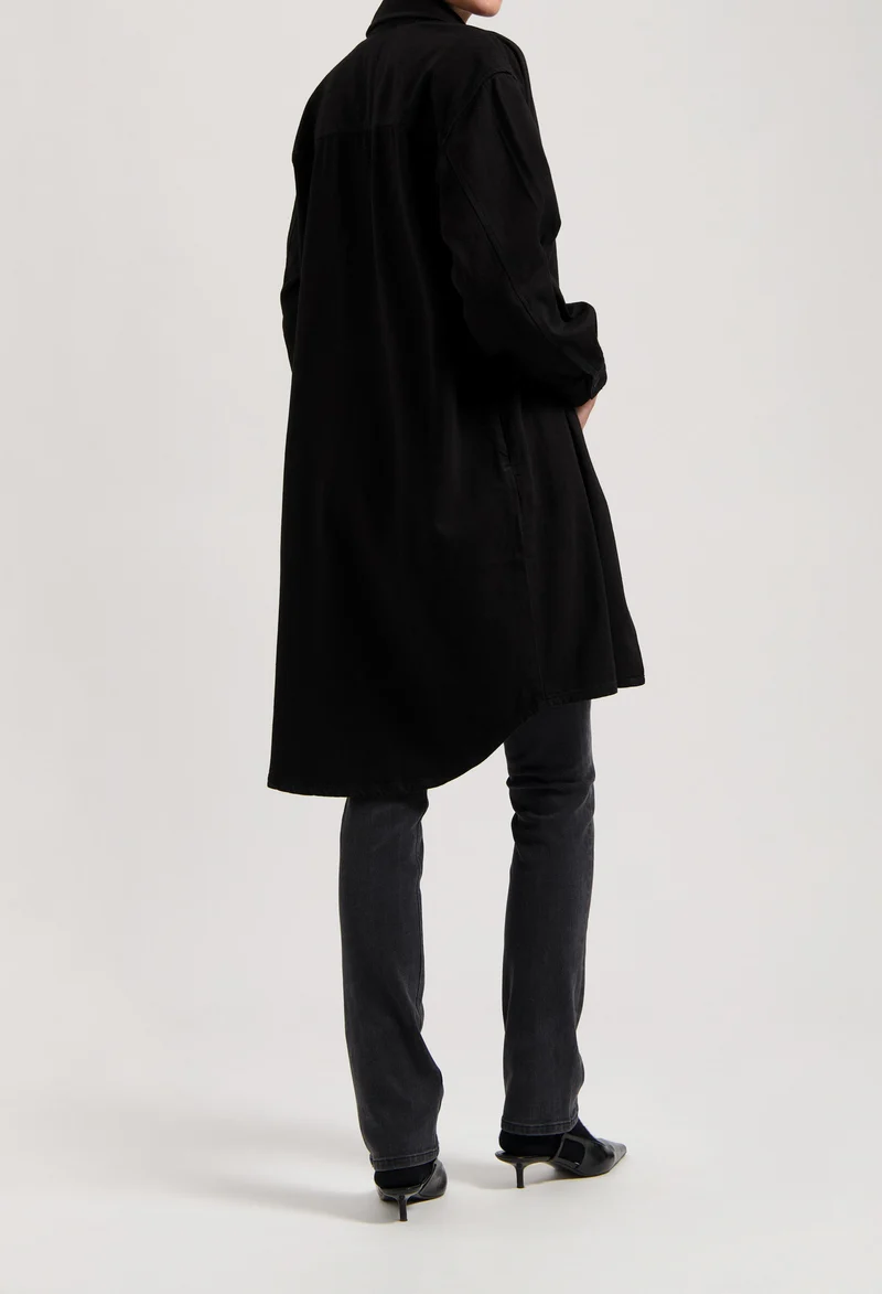 Ella Denim Dress - BlackDip