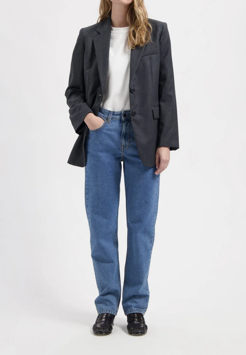 Go Mid Straight - Stone Vintage