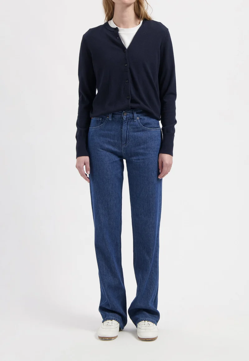 Jamie Mid Loose Flow - Stone Indigo