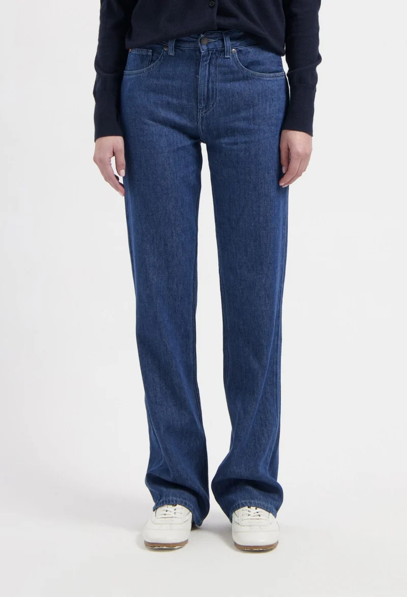 Jamie Mid Loose Flow - Stone Indigo