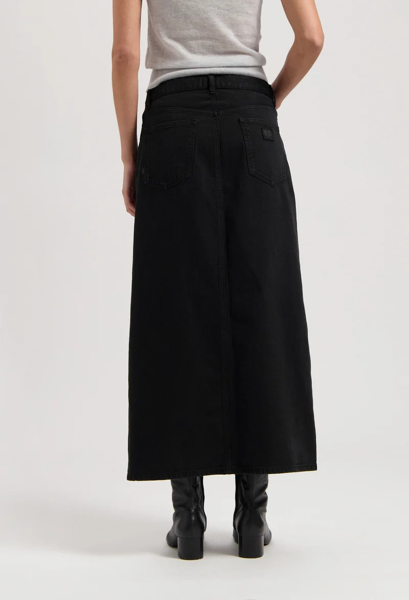 Lena Long Skirt - Nero Nero