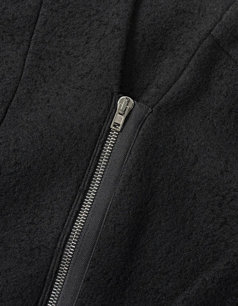 Oversize Woll-Jacke