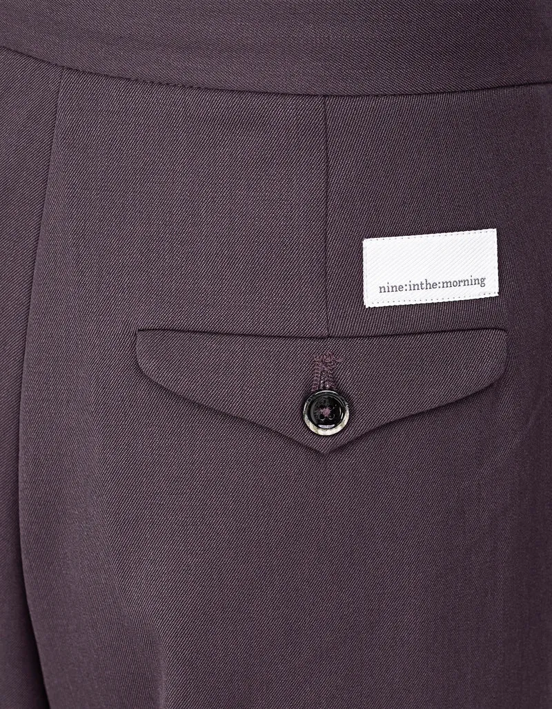 Wide-Leg Bundfaltenhose Eldara