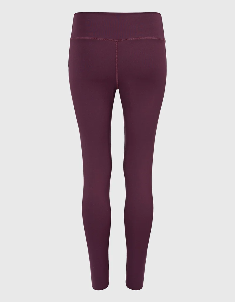 Cropped Leggings mit Logo-Schriftzug