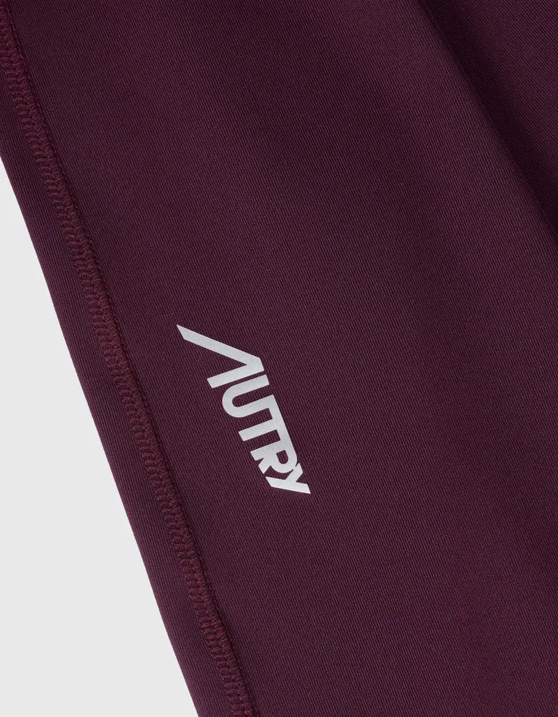 Cropped Leggings mit Logo-Schriftzug
