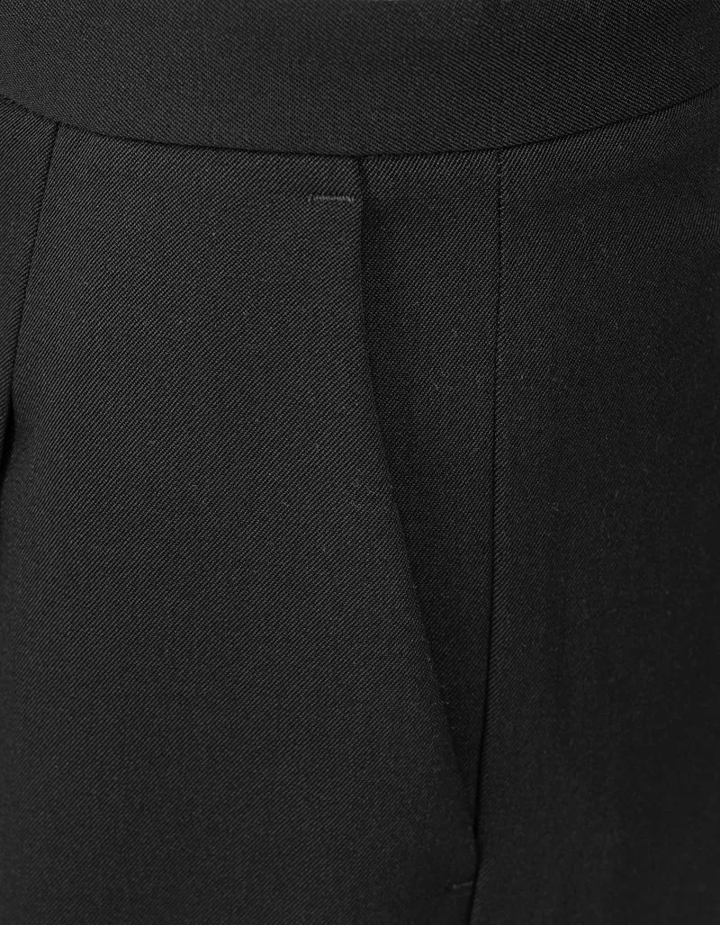 Wide-Leg Bundfaltenhose Eldara