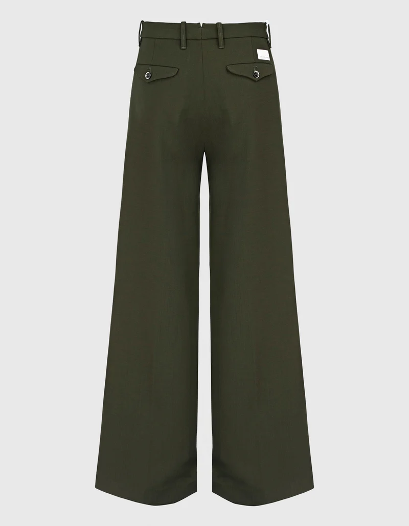 Wide-Leg Woll-Hose Nadia