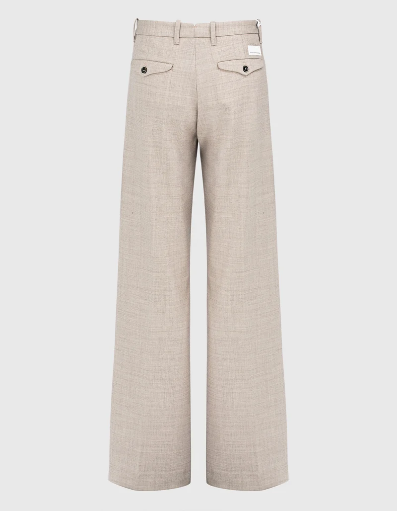 Wide-Leg Woll-Hose Nadia