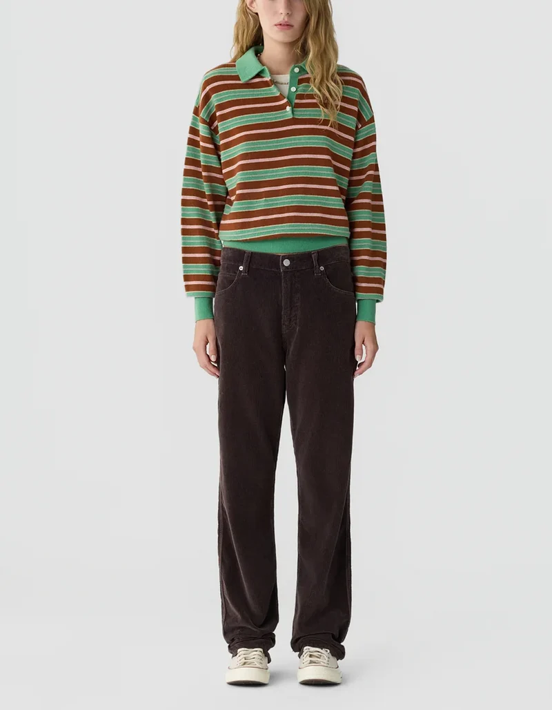 Straight-Leg Kord-Hose Weekender