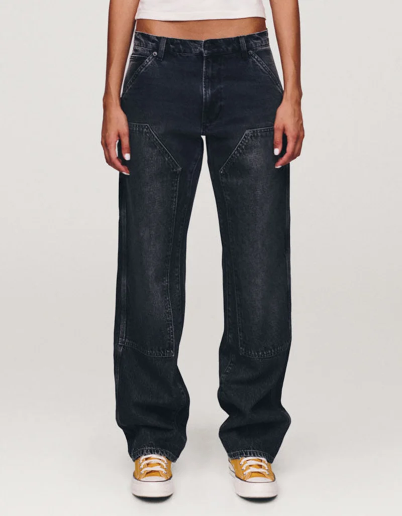 Straight-Leg Jeans Workday im Cargo-Design