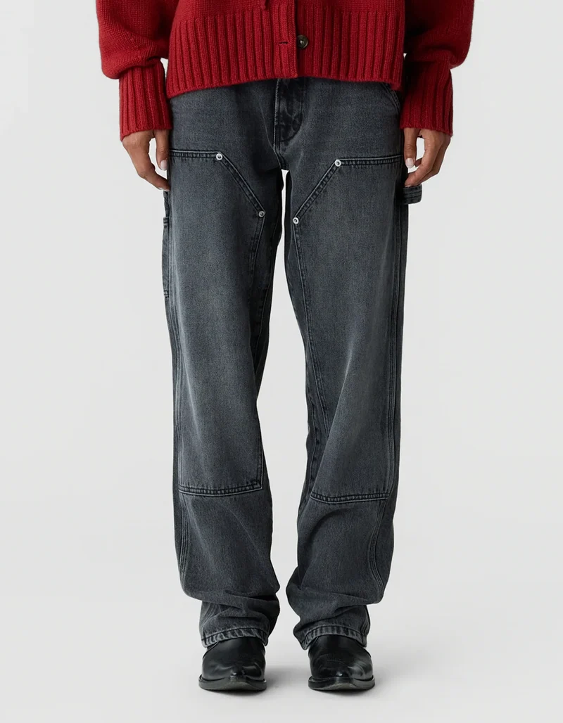 Straight-Leg Jeans Workday im Cargo-Design