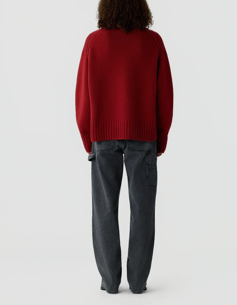 Straight-Leg Jeans Workday im Cargo-Design