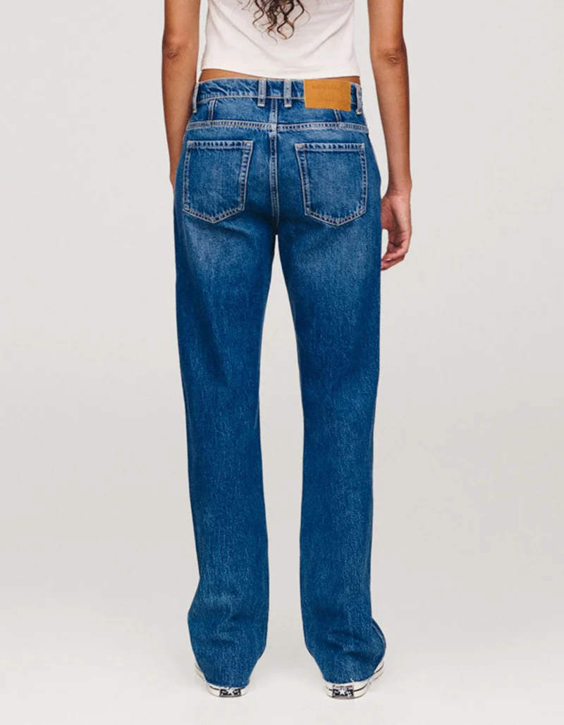 Straight-Leg Jeans Weekender mit offenem Saum