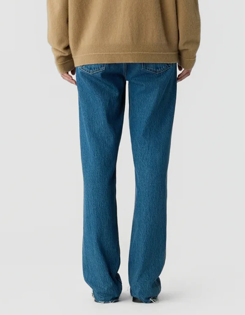 Straight-Leg Jeans Weekender mit offenem Saum