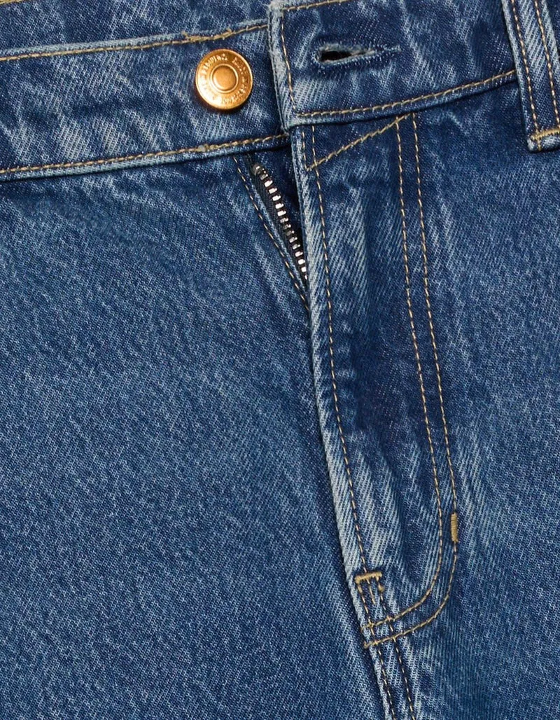 Straight-Leg Jeans Weekender mit offenem Saum