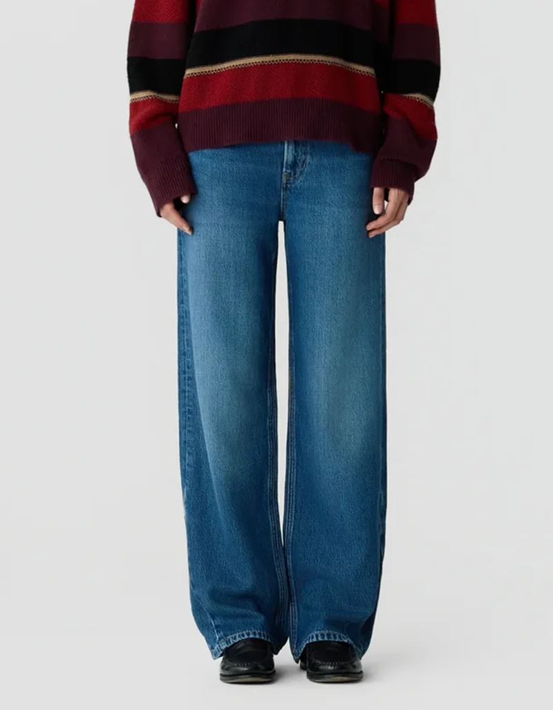 Wide-Leg Straight-Jeans Traveler