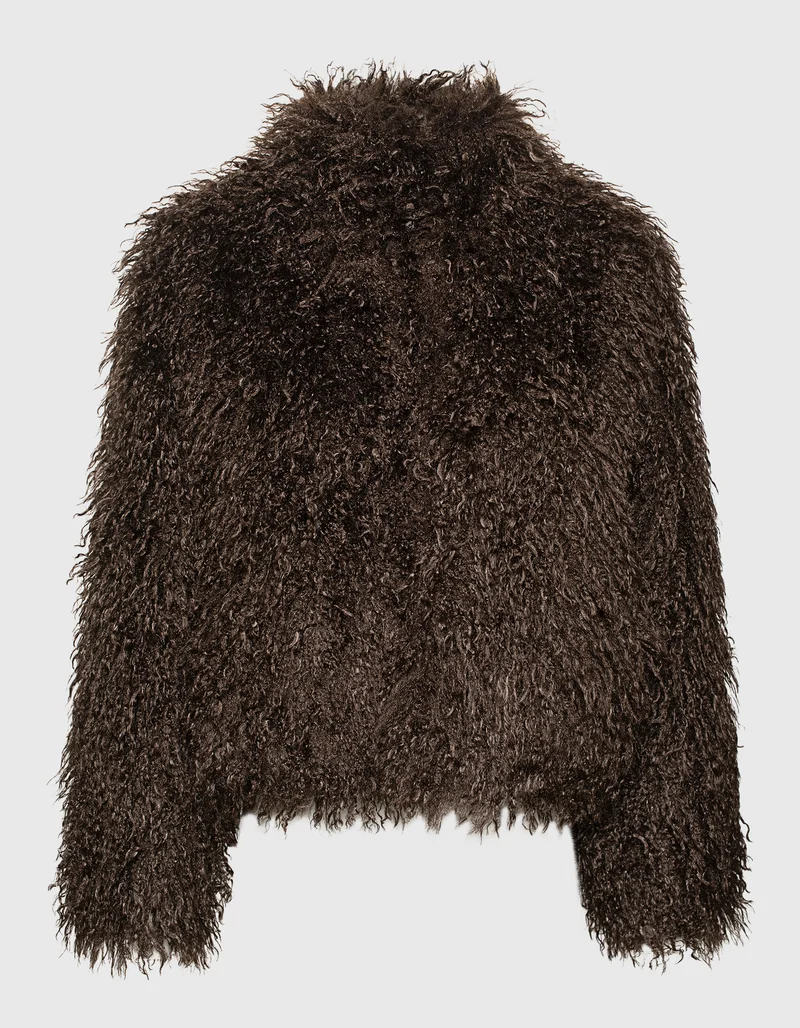 Faux-Fur Jacke Sina