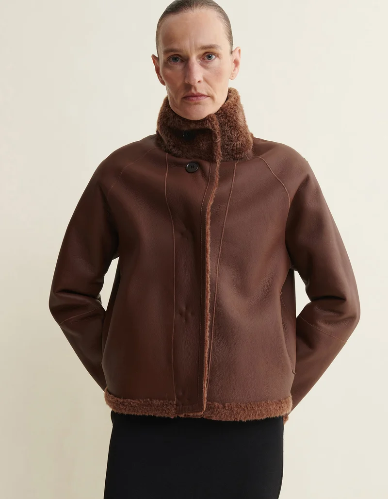 Lammleder-Wendejacke Ariana