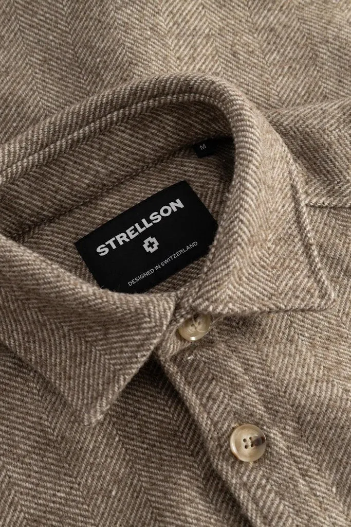 Strellson Noon Hellbeige – Herren Hemden