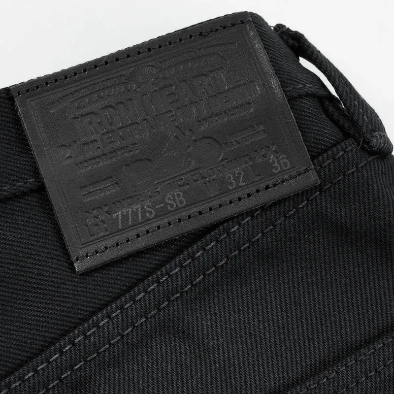 IH-777S-SB 21 oz. Slim Tapered Superblack Non-Fade